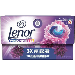 Капсулы для стирки цветного белья Lenor Аметист, 22 шт